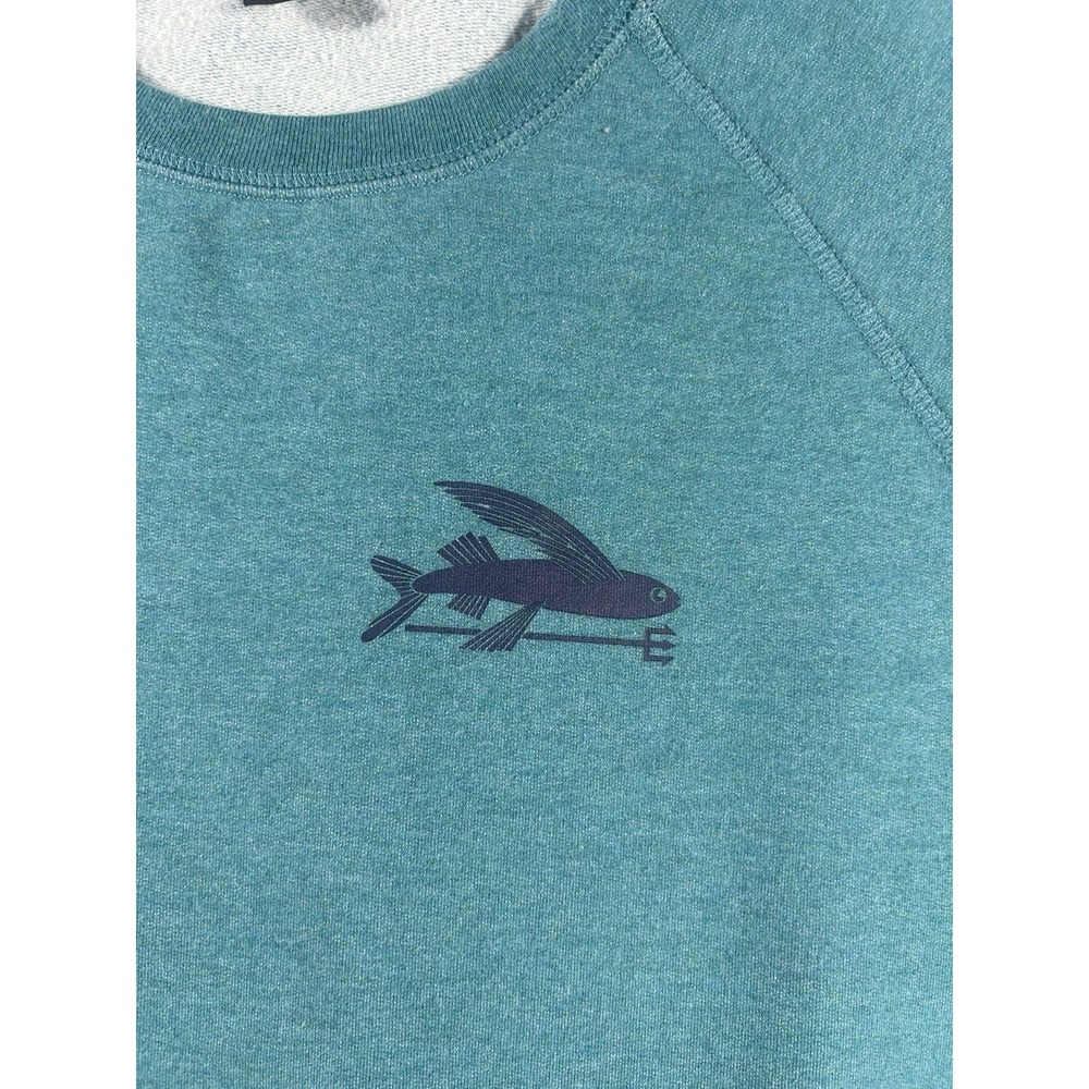 Patagonia Flying Fish Midweight Crewneck Organic Cotton Sweatshirt S - Picture 5 of 8